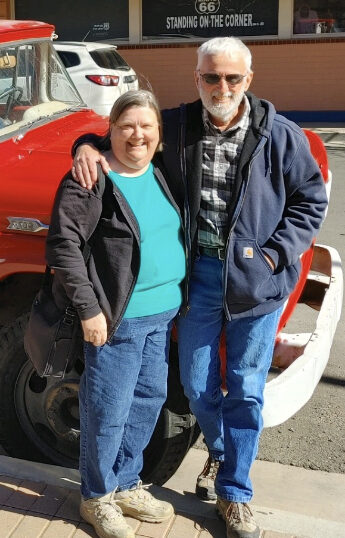 Photo of retired Prof. Roger Heckman and wife, Nancy.